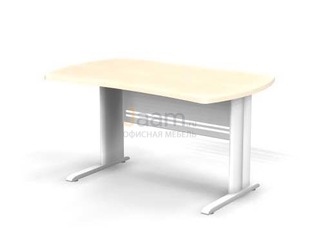 Мебель для персонала Стол прямой на L-обр. каркасе B155/1