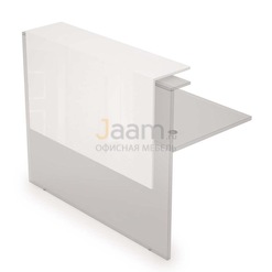 Стойка ресепшн Фартук прямой с подсветкой 1ПФ.009.1