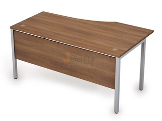 Мебель для персонала Стол криволинейный с экраном из ДСП левый 6МД.020