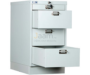 Многоящичный шкаф ПРАКТИК MDC-A3/650/4