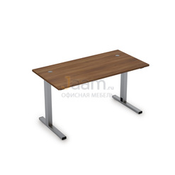 Мебель для персонала Стол рабочий прямолинейный с кабель-каналом (L-образная опора) 2МLК.069