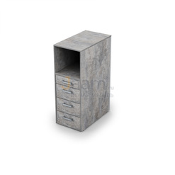 Стойка ресепшн Офисная тумба высокая 1ТЗ.002 2