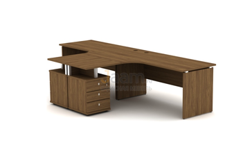 Мебель для персонала Комплект для двух сотрудников с тумбами
