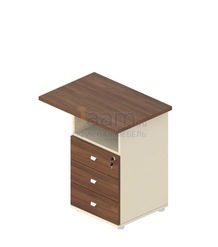 Мебель для персонала Офисная тумба приставная с топом G-27,G-44