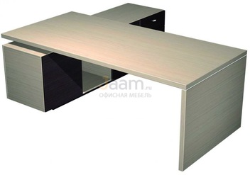 Кабинет руководителя Стол руководителя с опорной тумбой правой ESP139-1