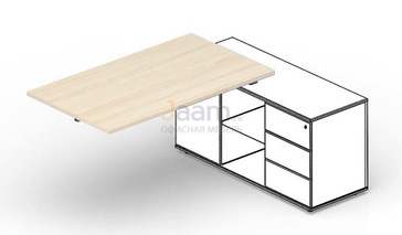 Мебель для персонала Стол для крепления к сервисной опорной тумбе STPS148FU