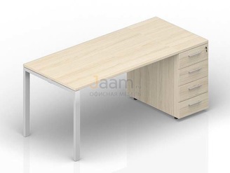 Мебель для персонала Стол с приставной тумбой STTPS148N072